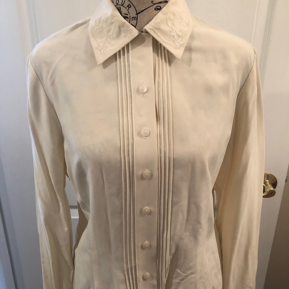 Ralph Lauren Cream Blouse